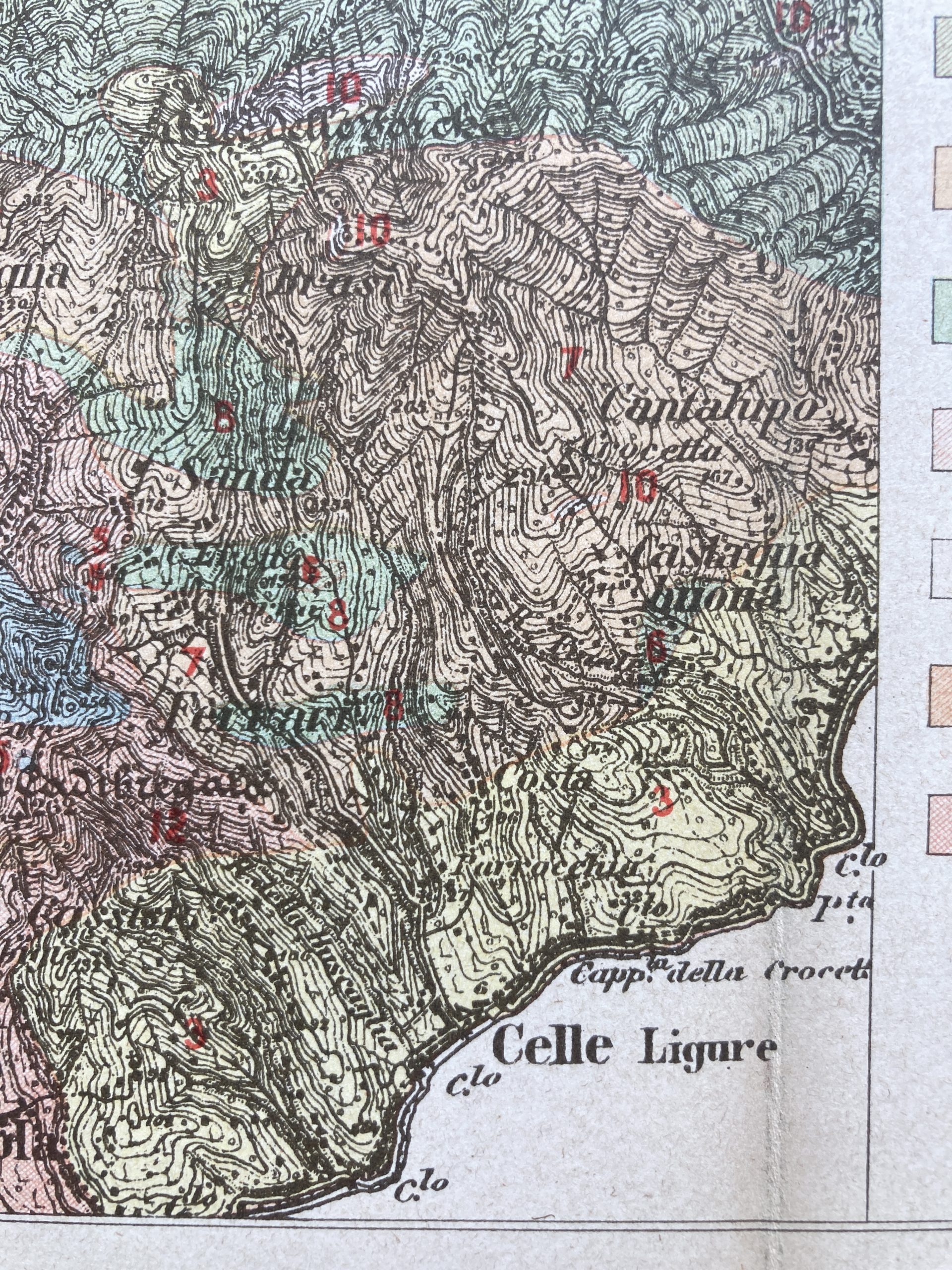Carta geologa stella