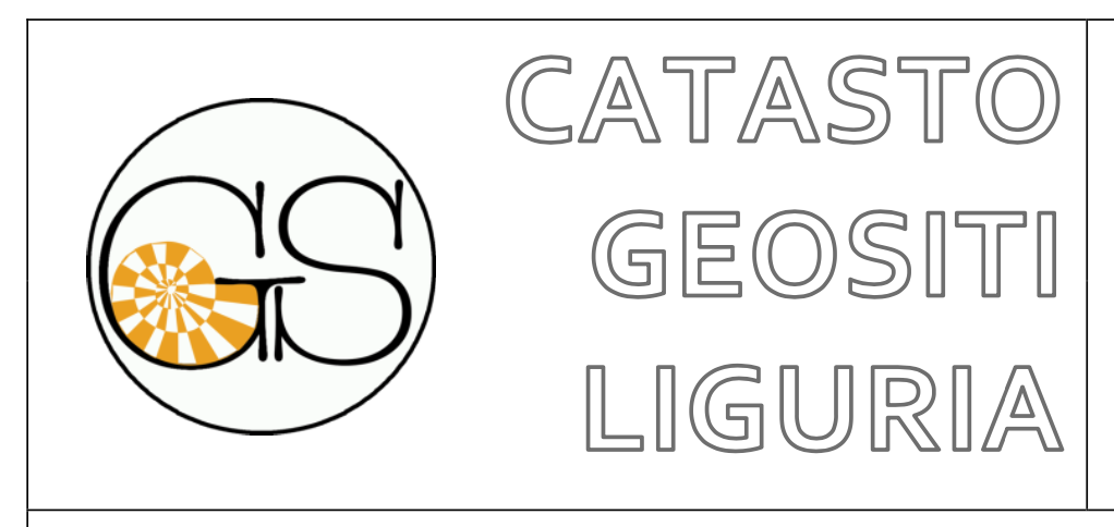 Catasto Geositi Regione Liguria