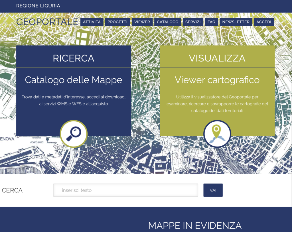 Geoportale Regione Liguria
